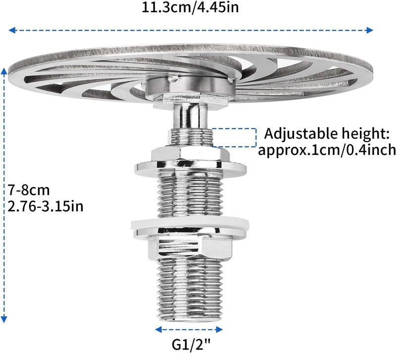 Primst G1/2'' Stainless Steel Bar Glass Rinser, Pitcher Rinser Automatic Cup Washer for Bar, Restaurant and Hotel, Glass Washing Faucet Head - Image 3